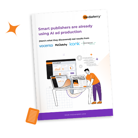 - Mediaferry smart publisher using AI for ad production